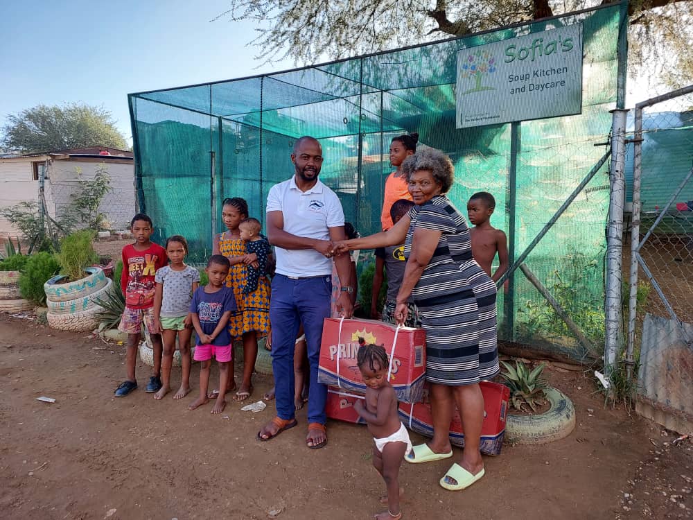 Fish donation to Sofia’s Soup Kitchen and Day Care